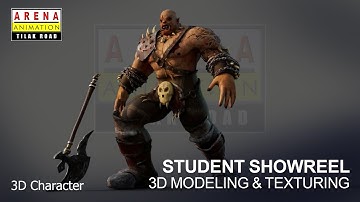 🎨 3D Modeling & Texturing Showreel | Student Portfolio | Arena Animation