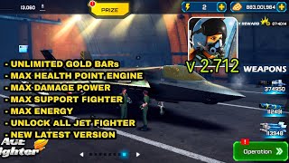 Ace Fighter Modern Air Combat‼️Mod Apk v 2.712 Unlimited Money 🤑 And Gems Unlock All Jet Fighters screenshot 5