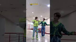 💚 : 라엘, 춤은 이렇게 춰야지 💛 : 은일, 내가 알아서 할게? #shorts #TRENDZ #NEWDAYZchallenge