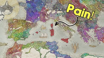 Forming Baleo-Tyrrhenia in Crusader Kings 3 But Every Barony is a County