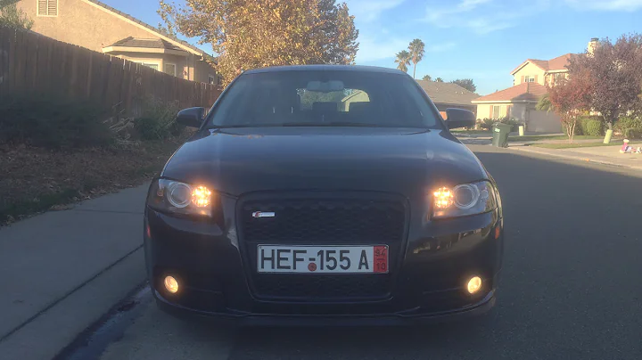 Audi A3 2.0T- Resonator Delete + Muffler Delete