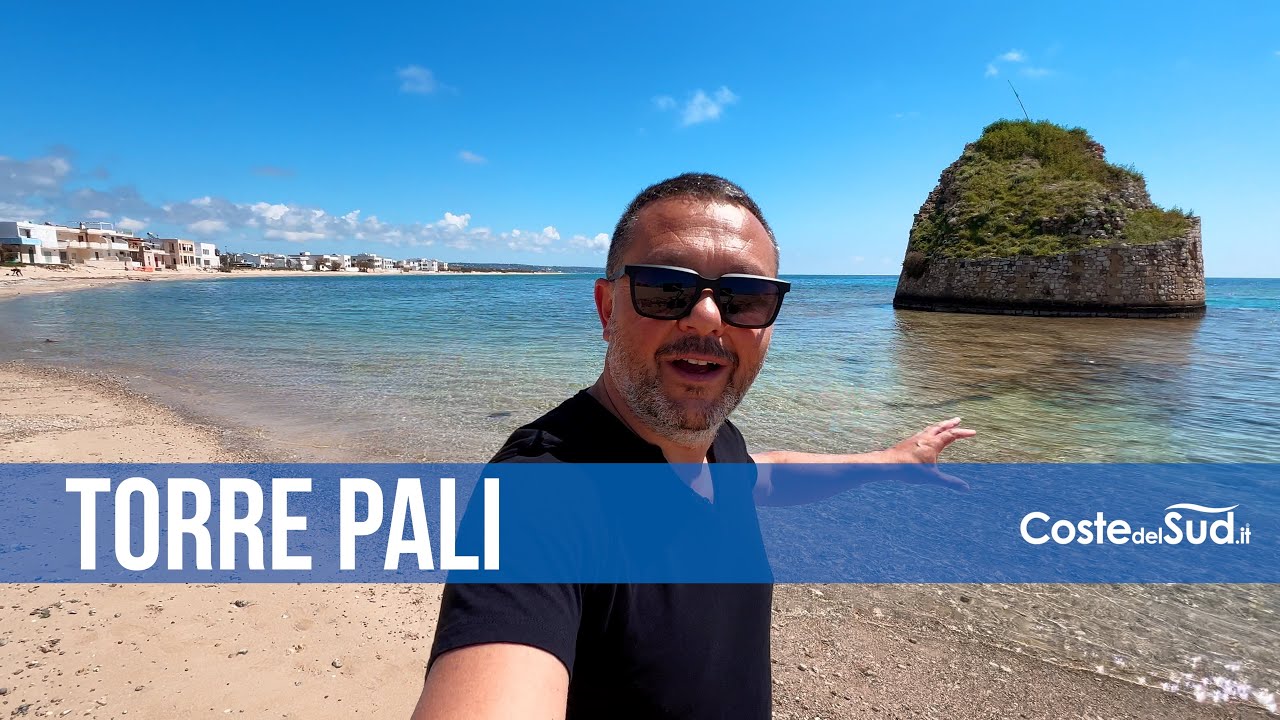 TORRE PALI (Salento) 🇮🇹: Passeggiata sulla Spiaggia (4K Walking Tour)