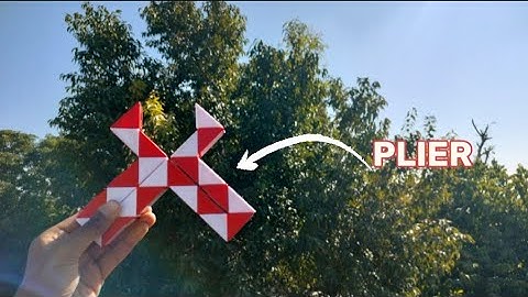 how to make plier in snake cube #snakecube #video