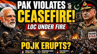 Pakistan Violates Ceasefire Along LoC | PoJK Tensions Escalate | What's Islamabad Planning?