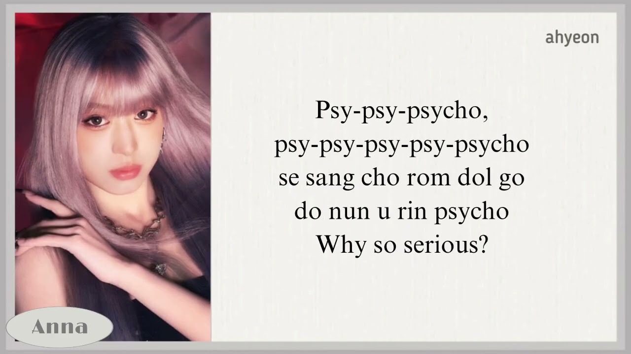 BABYMONSTER PSYCHO karaoke with easy lyrics