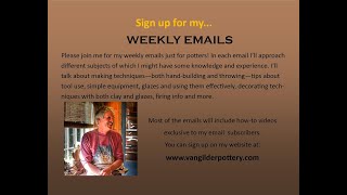 Join my weekly email list! You can sign up at the link in the description below.