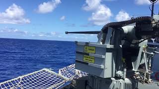 ASCG 30mm cannon HMS Portland 2017