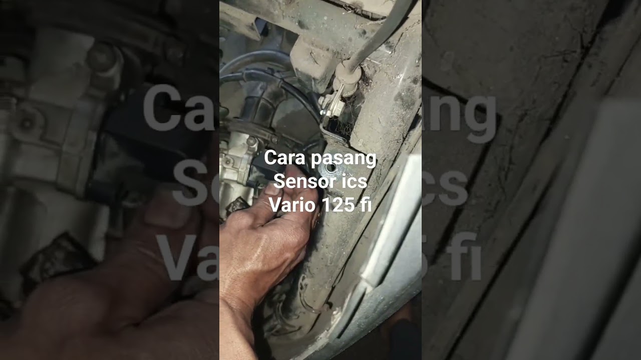 cara pasang sensor Ics vario