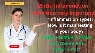 "15 Common ITIS Inflammation Conditions: What You Need to Know"#inflammation @nursingpractice2K23