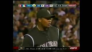 2007   San Diego Padres  at  Colorado Rockies   Game 163