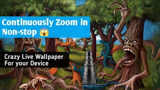 Live Wallpaper Continuous Zoom In | ये तो बढ़ता ही जा रहा है 😨|| #wallpaper #shorts #shortvideo screenshot 2