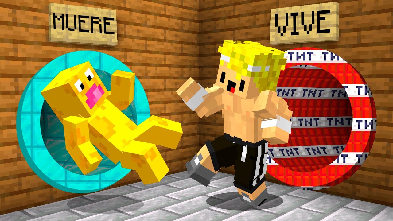 Nunca ELIJAS el AGUJERO INCORRECTO en MINECRAFT