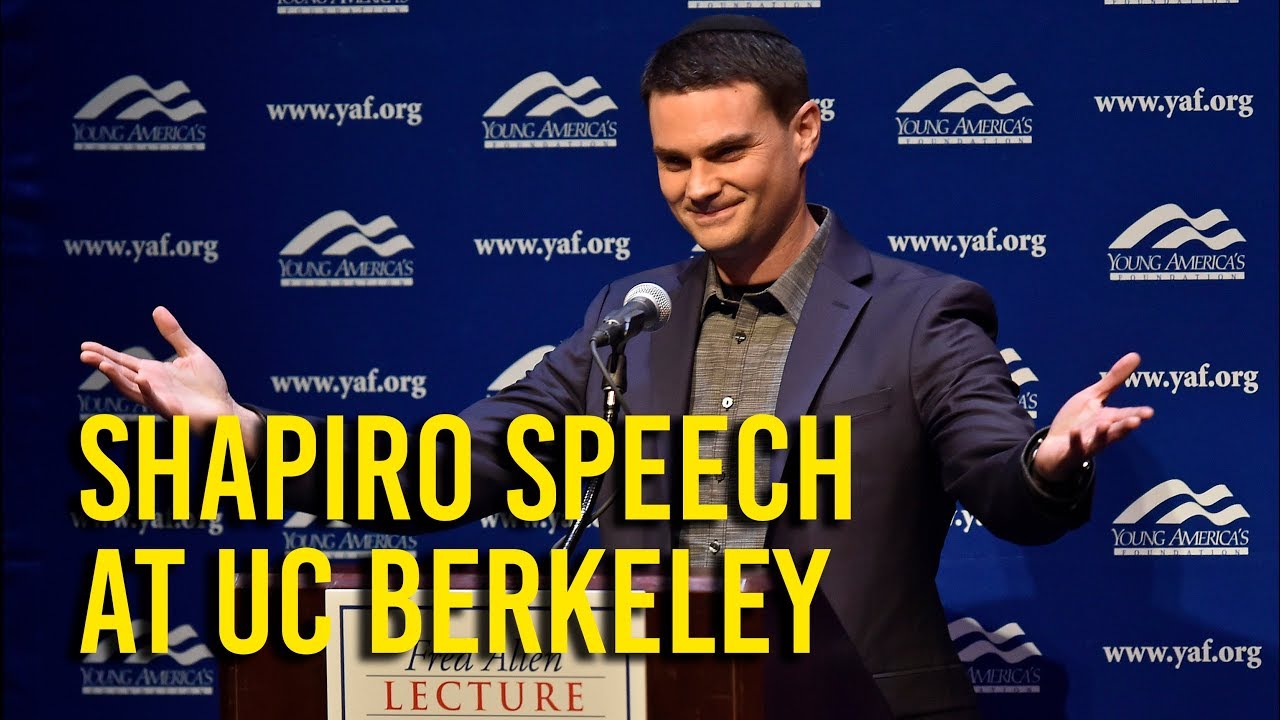 Ben Shapiro Speaks At Uc Berkeley Amid Protests Youtube