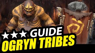 OGRYN TRIBES Faction Wars Guide - BOSS GUIDE and HOW TO 3-STAR EVERY LEVEL - RAID: Shadow Legends