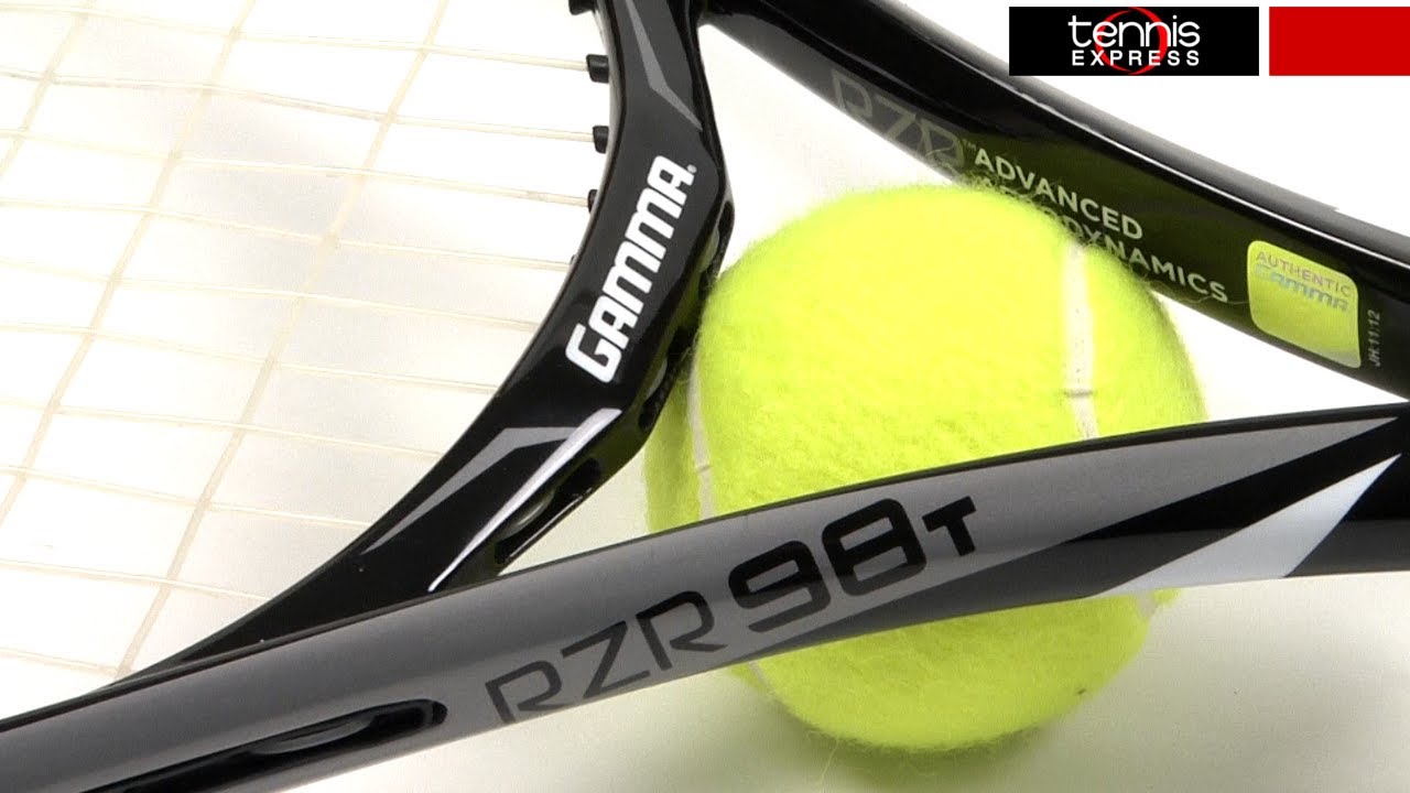 Tennis Express Gamma RZR 98T Racquet Review YouTube