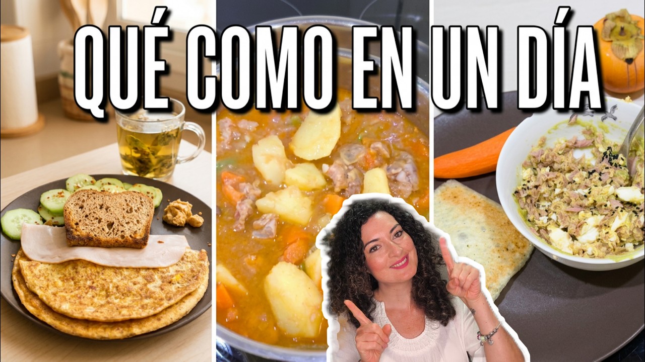 🍲 QUÉ COMO EN UN DÍA (RECETA CON THERMOMIX) SANO Y FÁCIL 🍽️