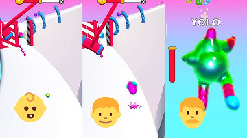 ☑️Blob Runner 3D - 28➡️36 Level. Mobile Game Android IOS Gameplay Walkthrough All Level