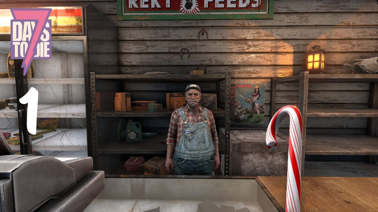 El trader Rekt - 7 Days To Die * Demente * Día 1 * | Xenon