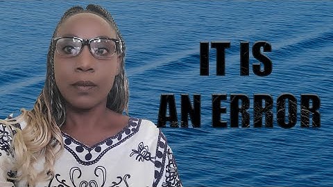 The Enemy’s Error Is Exposed And Corrected 