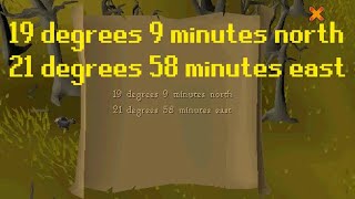 19 Degrees 9 Minutes North 21 Degrees 58 Minutes East