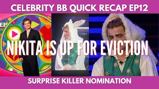 Shocker Alert! Nikita Nominated for Eviction on Celebrity Big Brother 2024 | Drama Unleashed!