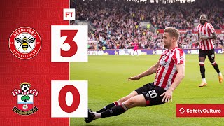 BRENTFORD 3 SOUTHAMPTON 0 | Premier League | Bees too strong for Saints in TW8