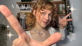 ASMR ~ let’s relax together // tongue clicking // hand movements .*ೃ•.🫧୭•