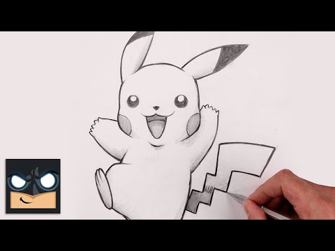 How To Draw Pikachu | Pokemon Sketch Tutorial