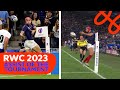 A SPECTACULAR Louis Bielle-Biarrey assist | France v Namibia | Rugby World Cup 2023