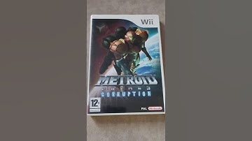 Unboxing Metroid Prime 3 Corruption #unboxingvideo #metroidprime3 #retrostudio #nintendo #wiigames