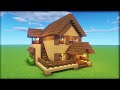 Minecraft Tutorial: How To Make A Wooden House "2020 Tutorial"