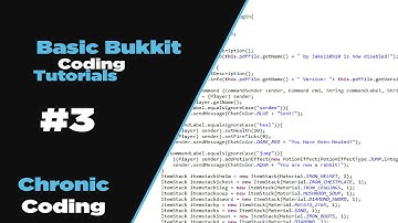 Beginner Bukkit Coding 1.8 | Episode 03 | Signs