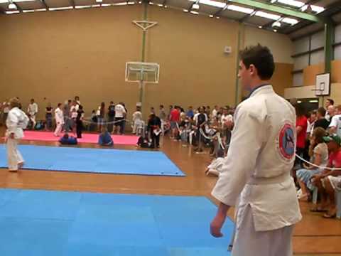 BJJ Australia Max Hoffman Fight 1