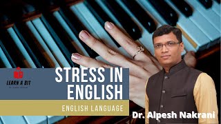 Stress in English Types of stress what is syllable Rules of stress in English  English Language