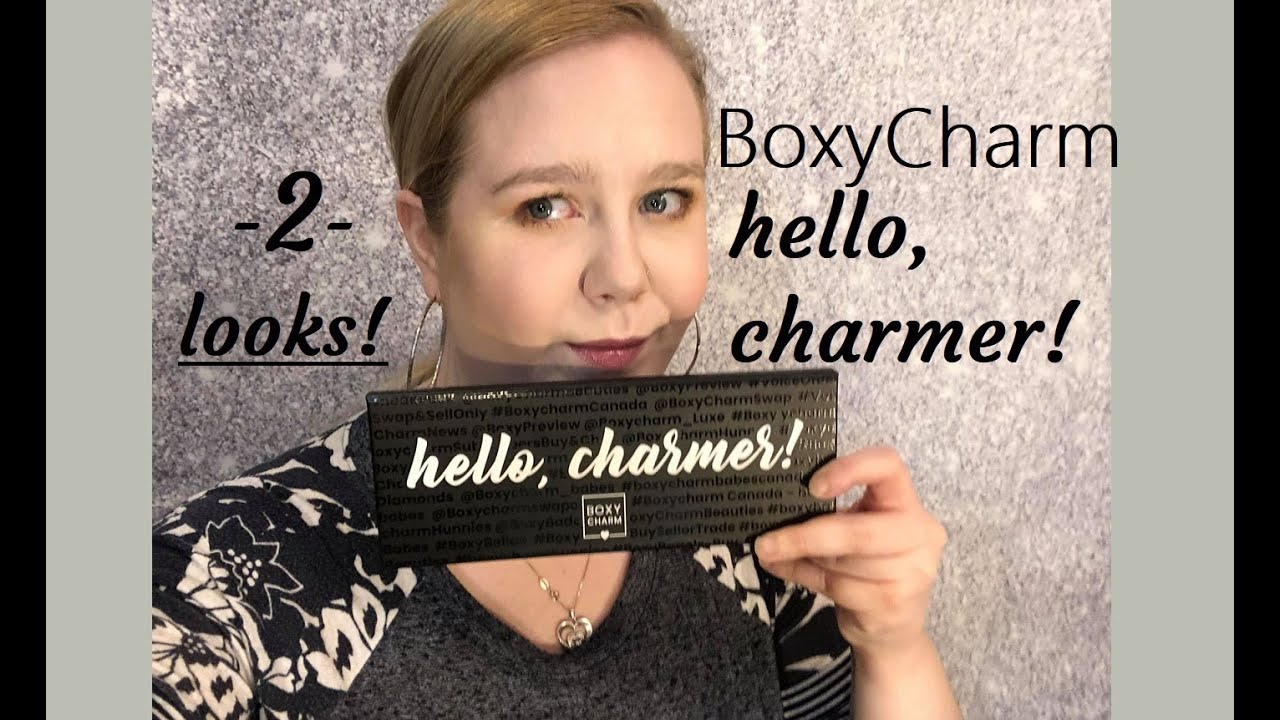 Hello, Charmer! BoxyCharm Palette Review! 2 different looks!