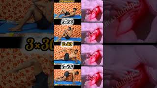 Best Oblique Exercises at Home 🏡 | Get Slim Waist &amp; Toned Abs Quickly. #obliqueworkout .