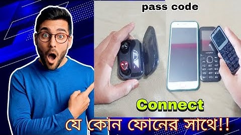 how to connect bluetooth with keypad mobile phone || Pass code of Bluetooth earphone