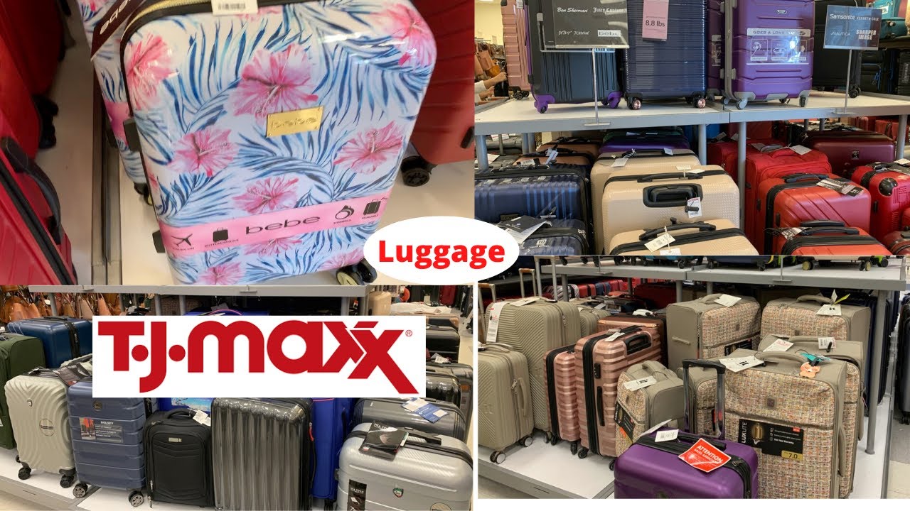 TJ MAXX, SHOP WITH ME, TJ MAXX LUGGAGE