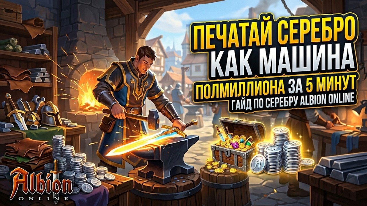ХВАТИТ ТЕРЯТЬ СЕРЕБРО! Как делать миллионы на крафте в Albion Online