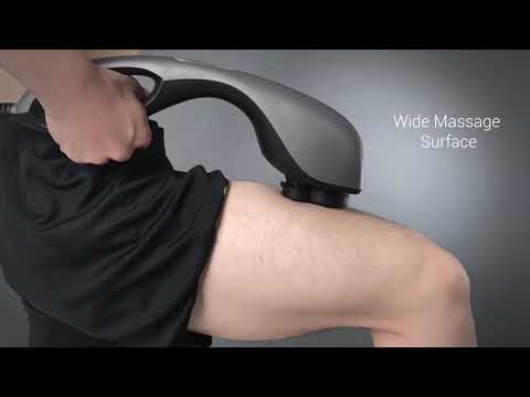 MGPC-666 Naipo Handheld Massager with Heat and Interchangeable Nodes