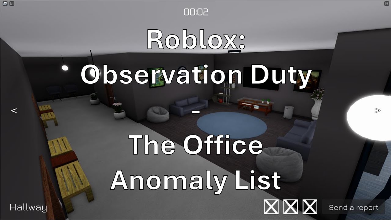 Roblox: Observation Duty - The Office Anomaly List
