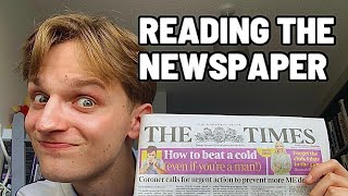 Let’s read the newspaper!
A turn has been taken that sees Joe Spivey read the news. Let me know if you revive the limp and ailing ‘legacy media’ with any of your pennies? Do you buy any papers, and if so which ones?
Email - joespivey197@gmail.com
Instagram - joe_spivey_
#books #booktube #newspaper Let’s read the newspaper!