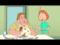 Family Guy - Lois asks Brad Pitt about his six children