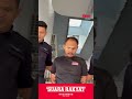 Penarik kereta nafi baling kerusi kepada isteri hingga patah tangan
