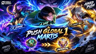 LIVE PUSH MENGEJAR TOP 1 MARTIS