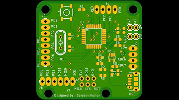 Standalone atmega328p-smd