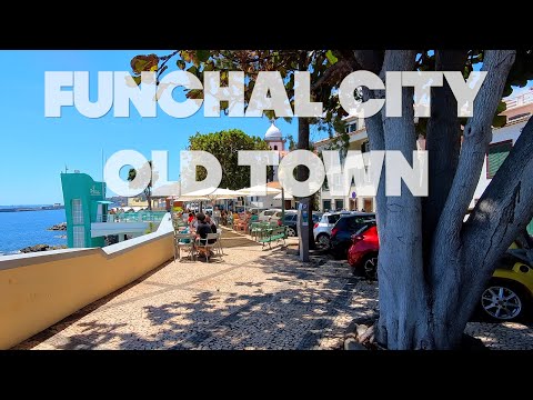 WALKING IN THE FUNCHAL CITY, OLD TOWN AND FARMERS' MARKET