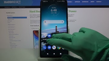 MOTOROLA Moto E7 Power – Manage Display Settings / Enable Adaptive Brightness