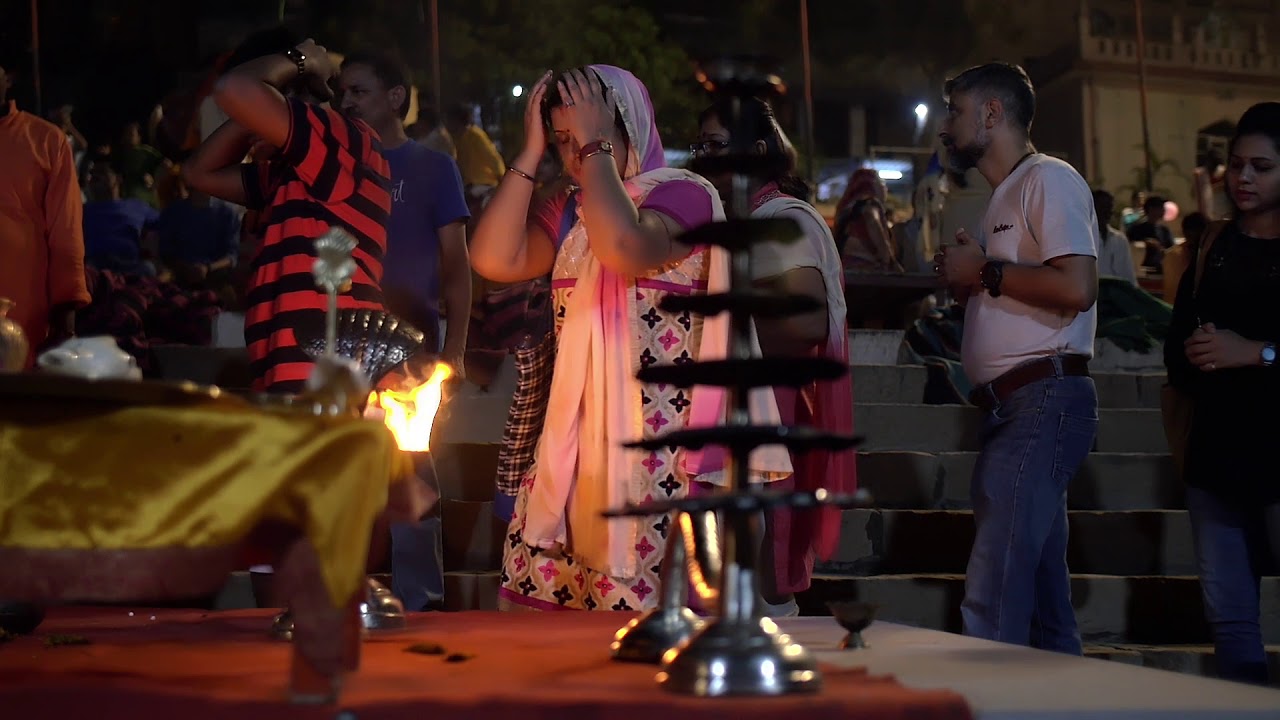 women at temple | people at temple | Worship of God footage | Copyright Free Video l