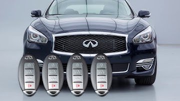 2017 INFINITI Q70 HEV - Intelligent Key and Locking Functions